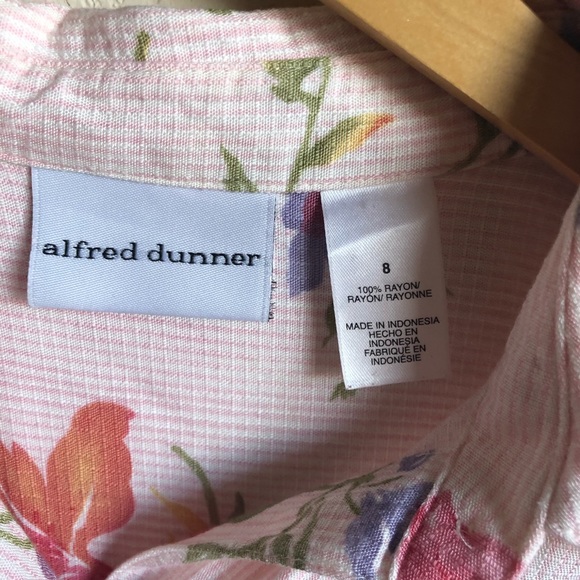 Vintage Alfred Dunner floral button up - Picture 3 of 4